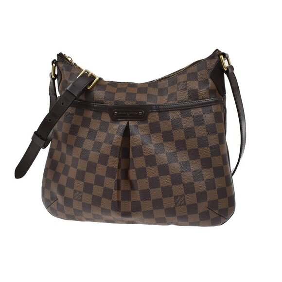 LOUIS VUITTON Bloomsbury PM Shoulder Bag Damier Leather Brown N42251 74EF764 - Picture 1 of 15